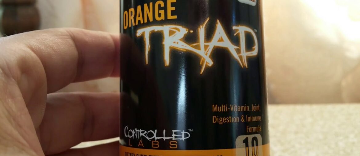 Controlled Labs Orange Triad Multi-vitamin Supplement Review