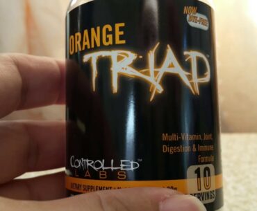 Controlled Labs Orange Triad Multi-vitamin Supplement Review