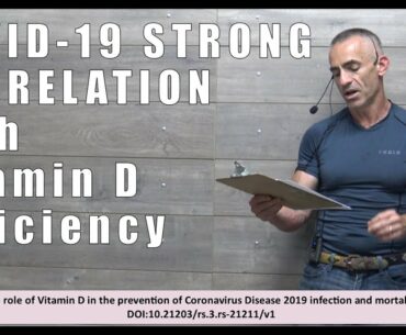 COVID-19 STRONG CORRELATION WITH VITAMIN D DEFICIENCY