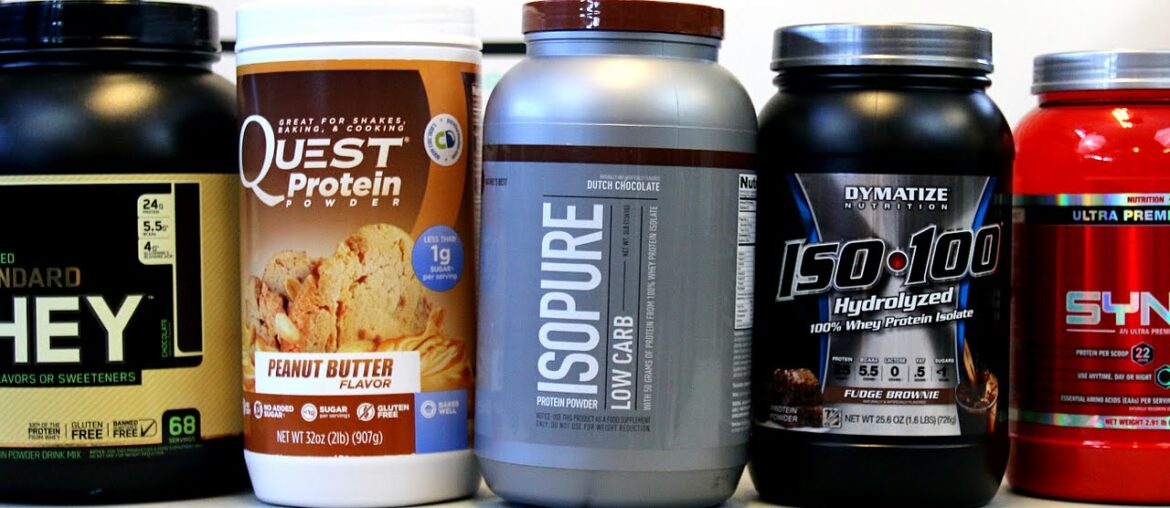 Top 5 BEST Protein Powders!