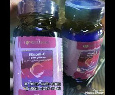 Review Welless Excell C Betaglucan Vitamin Tubuh, Welless Excell Harga 0822-4489-6962