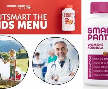 SmartyPants Daily Kids Multivitamin Gummies Vitamin C, D3, and Zinc for Immunity, Gluten Free, Omega