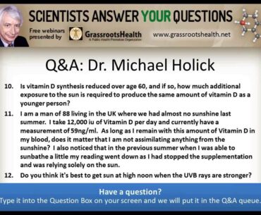 Dr. Michael Holick - Vitamin D: Sun or Supplement?