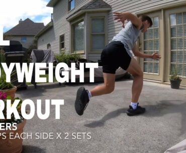 FULL BODYWEIGHT WORKOUT | HUGE US SOCCER UPDATE