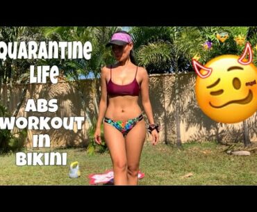 SELF-CARE ABS WORKOUT | QUARANTINE LIFE || ANGEL GOWER