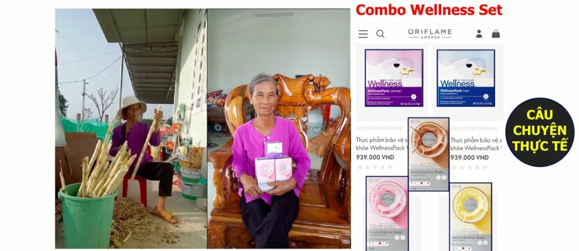 Bệnh Nhân Ung Thư Di Căn,Phải Xạ Trị Cảm Nhận về Combo Wellness Oriflame Sau 1 Năm Sử Dụng Sản Phẩm