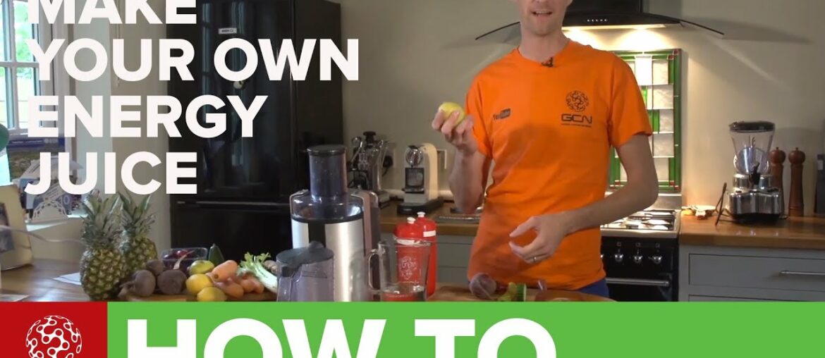 Make Your Own All Natural Energy Drink - How To Make Juice For Use During Exercise