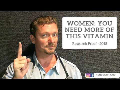 🤱🏼 WOMEN: You Need More of This Vitamin (Research 2018)