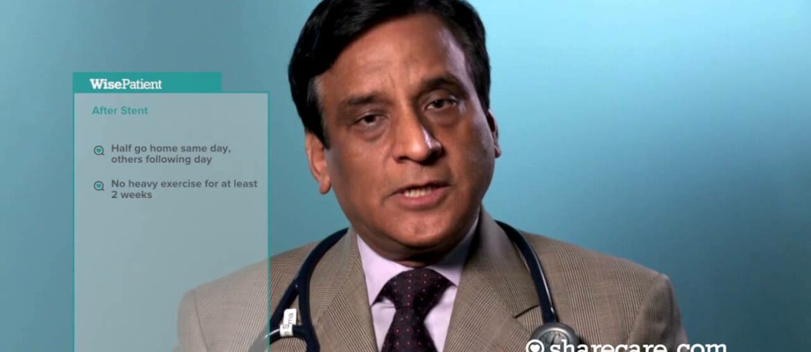 Dr. Samin Sharma on Recovery Following Stent Placement and Heart Surgery