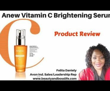 Anew Vitamin C Brightening Serum - Product Review
