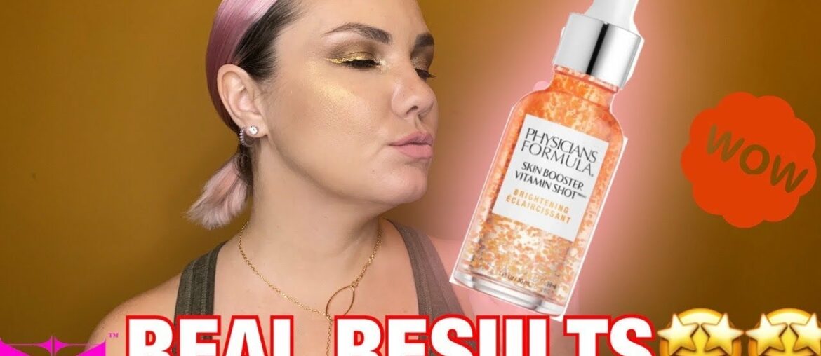 PHYSICIANS FORMULA SKIN BOOSTER VITAMIN SHOT BRIGHTENING SERUM REVIEW