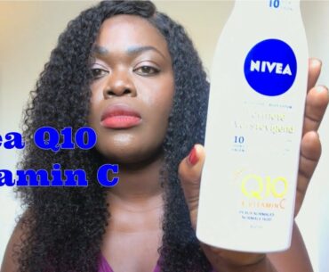 Nivea Q10+ Vitamin C Firming Body Lotion | Does It Really Firms or Lightens Skin? Honest Review.