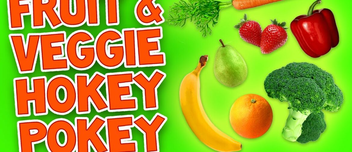 Hokey Pokey (Fruit and Veggie) - Kids Dance Songs - Children's Songs by The Learning Station