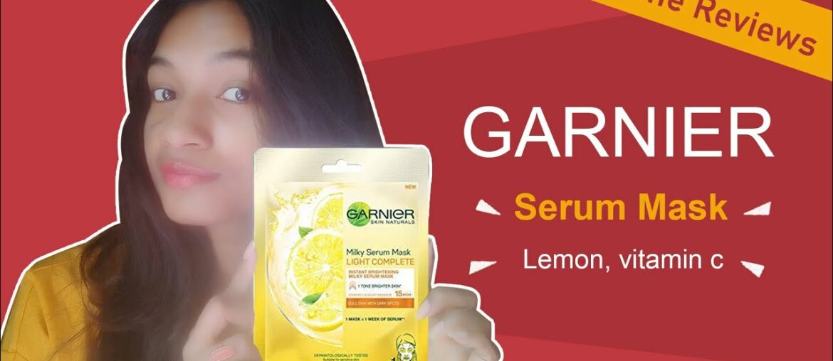 Garnier Serum Mask Lemon,Vitamin C