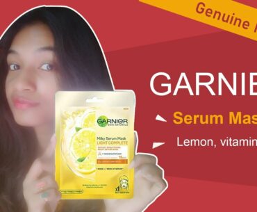 Garnier Serum Mask Lemon,Vitamin C