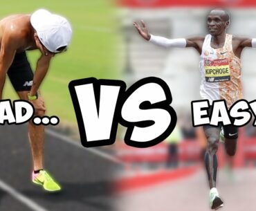 MARATHON WORLD RECORD WORKOUT!! | ELIUD KIPCHOGE CHALLENGE!