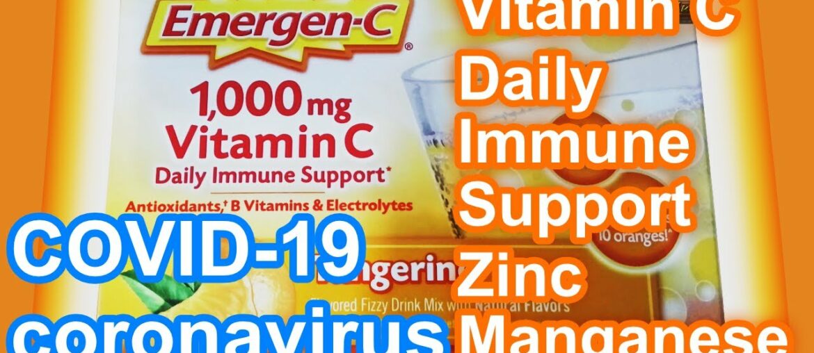 Ascorbic Acid - COVID-19 Coronavirus - Vitamin C Daily Immune Support Zinc Manganese 💊🇺🇸🇬🇧