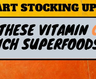 Foods rich in vitamin C that people don't know about. (Immune system boosters foods)