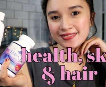 My Supplements for Health & Beauty (Luxcent Glutathione, Vitamin C, etc) 💕 | Li Cabangis