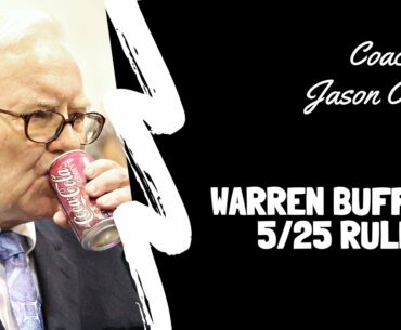 The Warren Buffett 5/25 Rule - this can CHANGE your life!