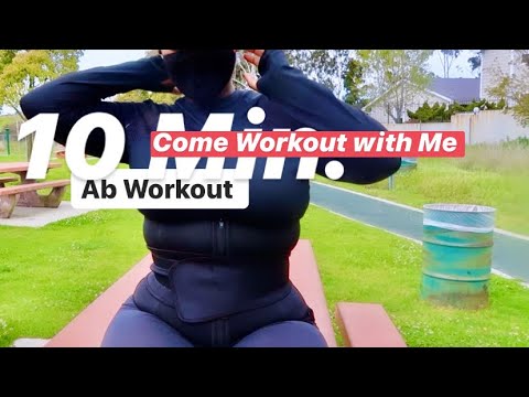 10 Minutes Quarantine  Ab Workout for Beginners, Quarantine Fitness~ Come workout with Me