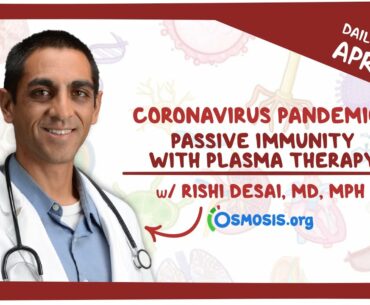 Coronavirus Pandemic—Daily Report with Rishi Desai, MD, MPH: Passive immunity with plasma therapy