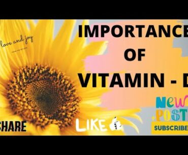 👉 👉 Importance of Vitamin D ❤️ ❤️ #VitaminD  #Vitamins #Immunity #Sunlight #Fish