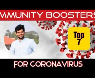 Top 7 IMMUNITY Boosters for CORONAVIRUS Prevention | 100% Credible | Dr. Karan Shah | Dr. Fitbian