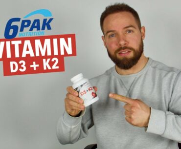 6Pak Nutrition Vitamin D3+K2 (vegan) 💊 im Review | Muskelmacher Shop