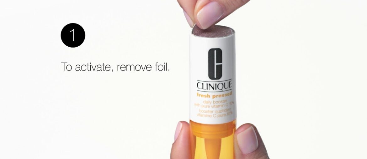 Fresh Pressed Vitamin C Daily Booster | How It Works | Clinique