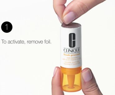 Fresh Pressed Vitamin C Daily Booster | How It Works | Clinique