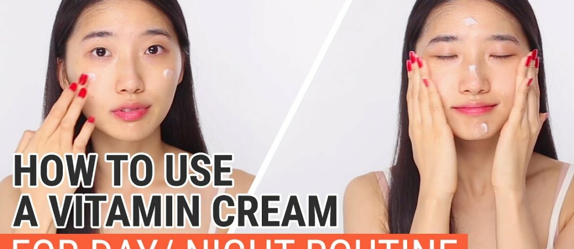 How to Use A Vitamin Cream for Day & Night Routine | By Wishtrend Vitamin 75 Maximizing Cream