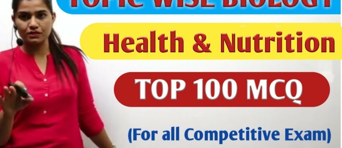 Health and Nutrition by Kajal mam |Science MCQ by Kajal mam |Biology MCQ by Kajal mam|Vitamin MCQs