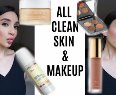 All Clean Skincare + Makeup Look