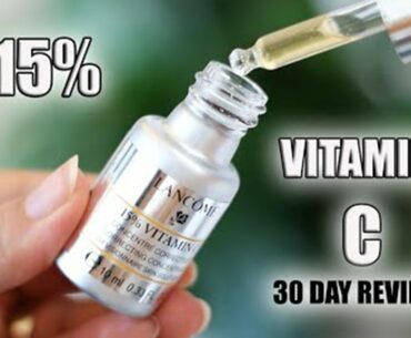 15% VITAMIN C SERUM, IS IT WORTH IT?? LANCOME VISIONNAIRE SKIN SOLUTIONS 15% VITAMIN C CONCENTRATE