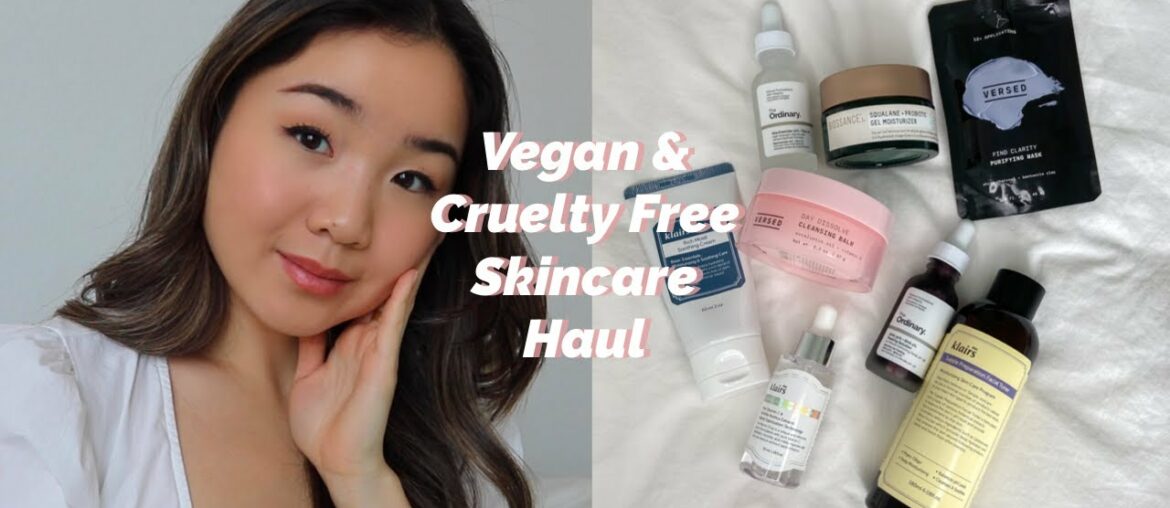 Vegan & Cruelty Free Skincare Haul | the ordinary, k-beauty, & more