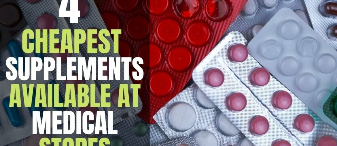 Best 4 cheapest supplements | cheapest supplements in market | cheapest supplements for gym | iifem