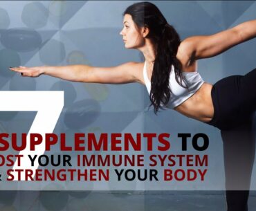 7 Supplements To Boost Health & Immune System - Protect urself from Disease Infection Free Radicals