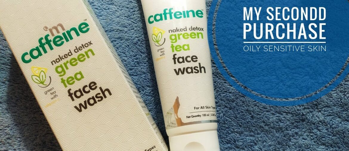 MCaffeine Naked & Detox Green Tea Face Wash with Vitamin C for Oily sensitive skin | 2nd purchase