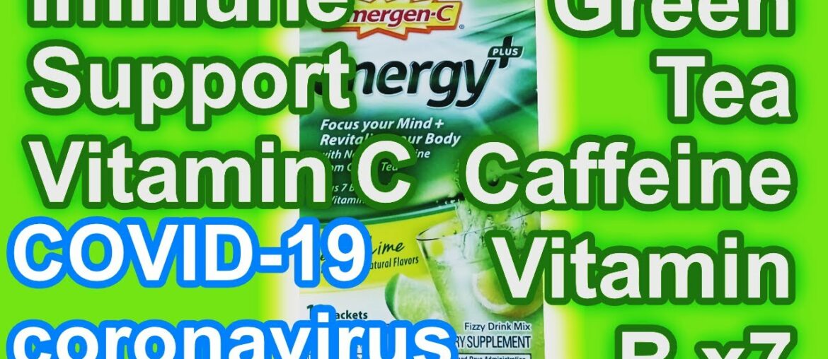 Ascorbic Acid - COVID-19 Coronavirus - Immune Support Vitamin C Green Tea Caffeine 7 Vitamin B 💊🇺🇸🇬🇧