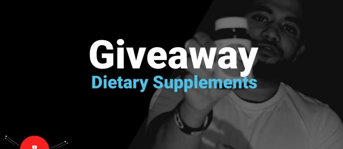 GIVEAWAY - [ Healthy benefits of fish oil Omega - 3 ] Giveaway of 3 dietary supplements by Aly Syed