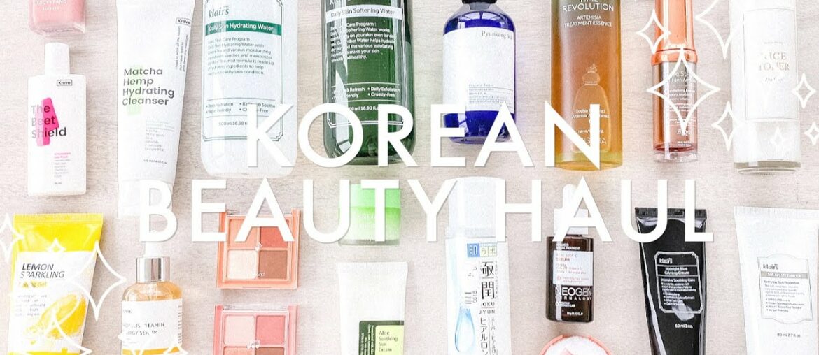 Korean Skincare & Makeup Haul ✨ |  k-beauty products yesstyle haul 2020 | Miss Louie