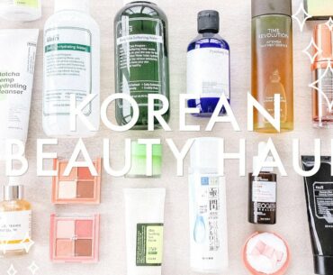 Korean Skincare & Makeup Haul ✨ |  k-beauty products yesstyle haul 2020 | Miss Louie