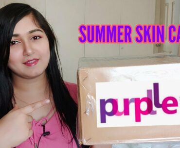 Huge Purplle Haul, Summer Skin Care Products, Purplle is Delivering essential