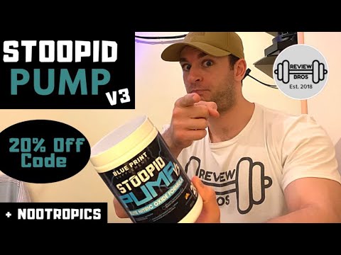 HOW IS THIS POSSIBLE?! | STOOPID PUMP V3 REVIEW | BLUE PRINT SUPPLEMENTS | VIOLENT PUMPS