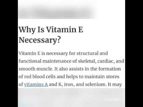 Why Vitamin E is Necessary ? | Prevent Hairloss | Support Healthy Scalp