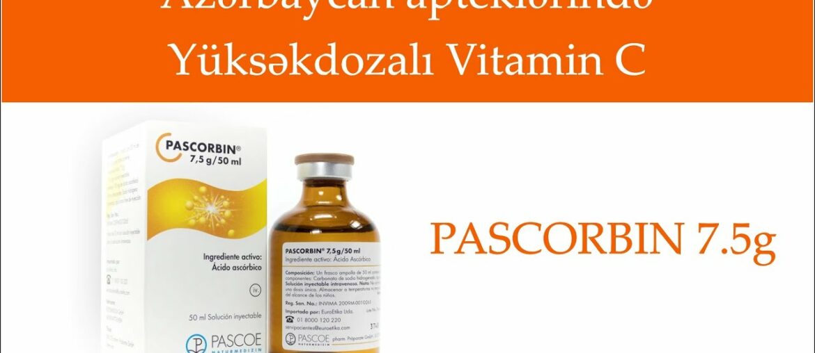 COVİD-19 da Yüksəkdozalı Vitamin C-nin istifadəsi