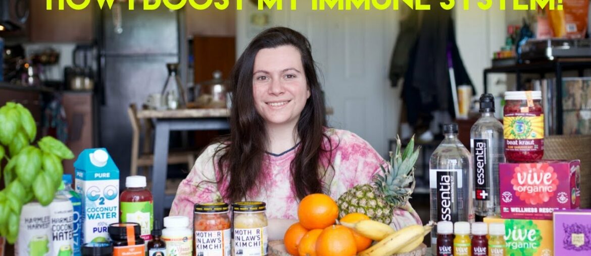 Ways I Boost My Immunity! | Manuka Honey, Vitamin D3 & C, Coconut Water, Alkaline Water and more!