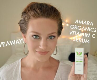 Open Giveaway: Amara Organics Vitamin C Serum