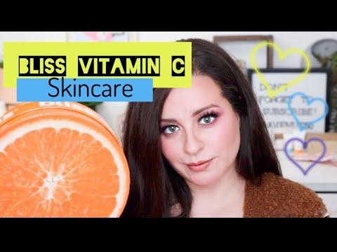 Bliss Bright Idea Vitamin C : New Skincare featuring a Moisturizer, Serum and Eye Cream!